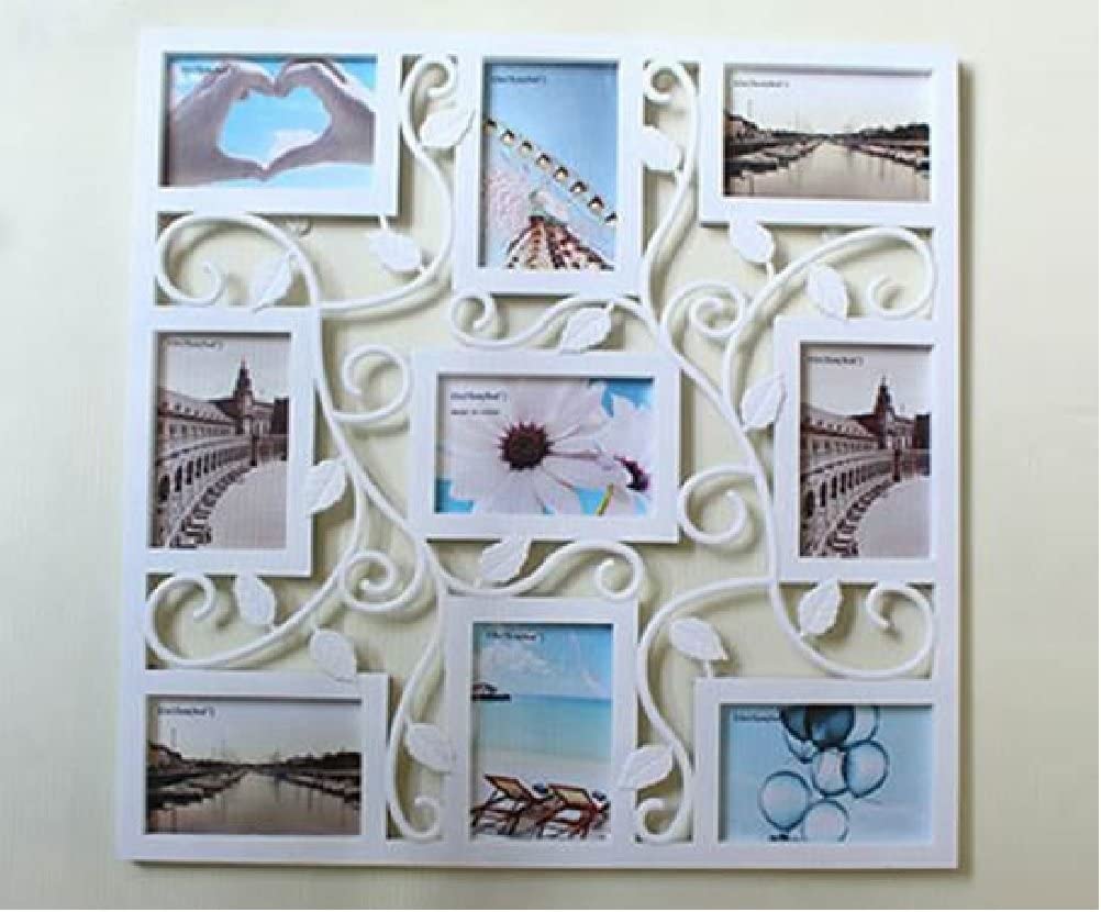 Amazon.co.jp: おしゃれ 大きい 壁掛け 9枚入れれる フォトフレーム